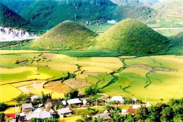 河江广坝双子山传说