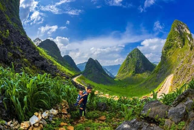 与传说紧密相连的广坝双子山