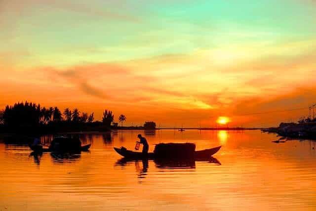 Khi chiều buông, Quảng Ngãi khoác lên mình vẻ đẹp huyền ảo