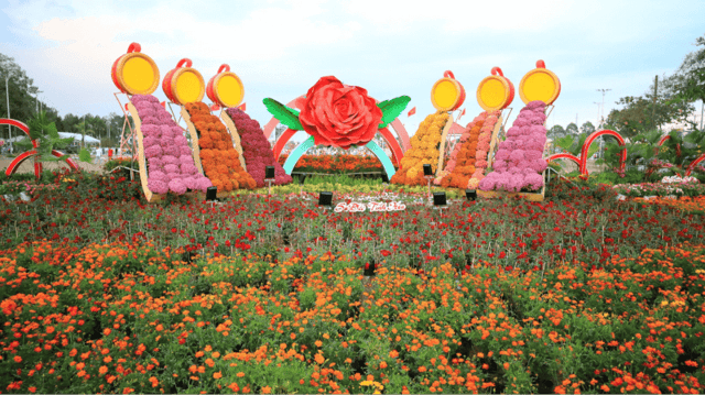 Festival of Flowers Sa Dec風景