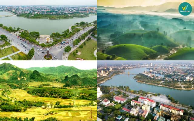 Địa Hình Phú Thọ có cả vùng đồi núi và đồng bằng