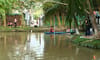 Ecotourism area along Binh My river