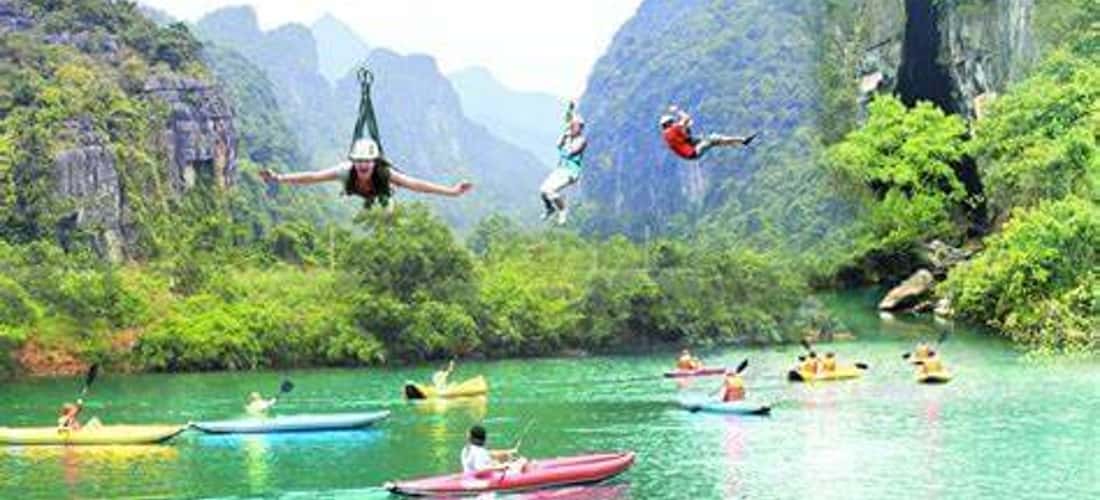 Khu du lịch suối nước Mooc - Bố Trạch- chốn bồng lai tiên cảnh