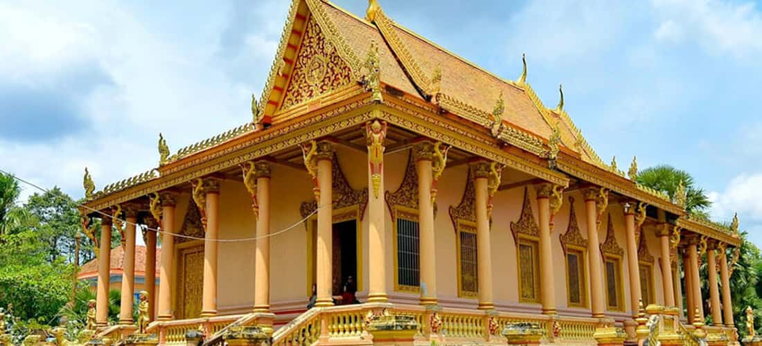 Suốt chiều dài lịch sử, chùa Kh'leang đã được trùng tu nhiều lần để có diện mạo khang trang, hoàn thiện như hiện nay