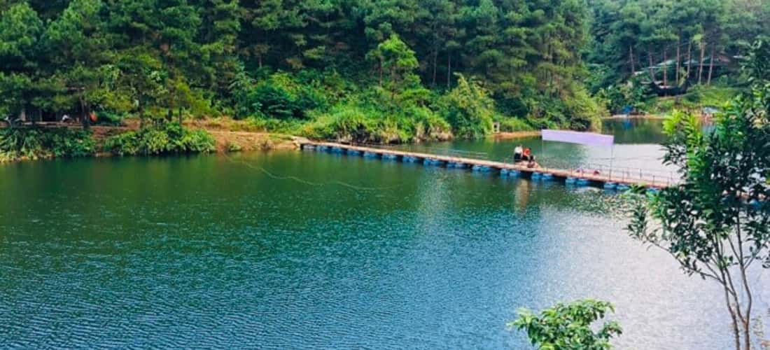 班昌湖的景色清澈、宁静。