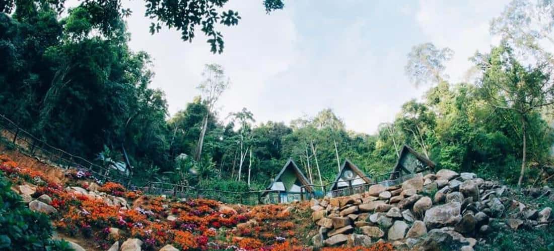 Khu du lịch sinh thái Hoa Sơn Điền Trang là địa điểm đang “làm mưa làm gió” trong các cộng đồng du lịch Đà Lạt