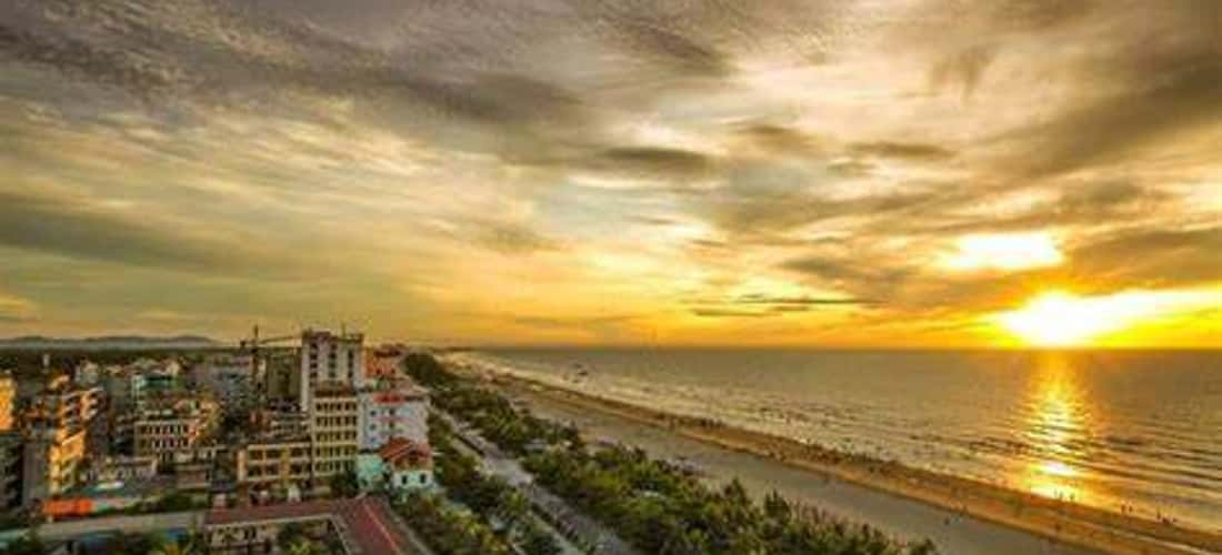 Hoàng hôn ở Sầm Sơn
