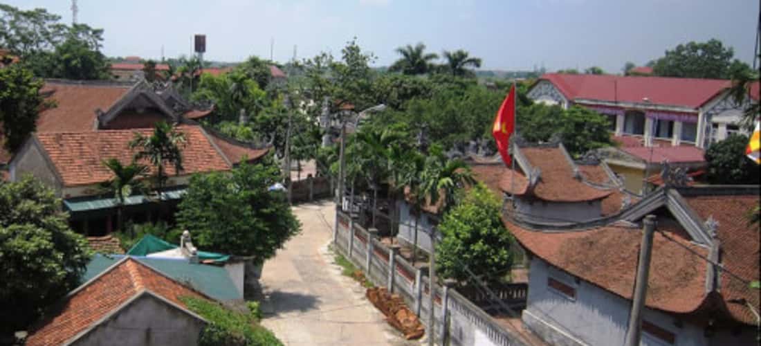 Toàn cảnh làng gốm Hương Canh