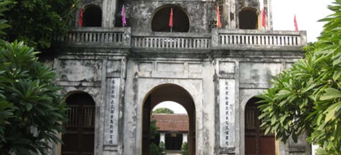 Du lịch Văn Miếu Xích Đằng
