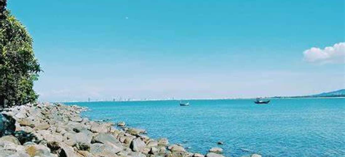 Nam O 해변 - 멀리서 본