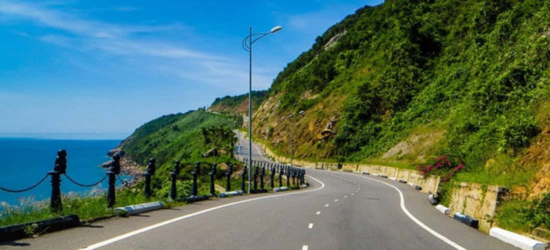通往Ban Co山顶的路。