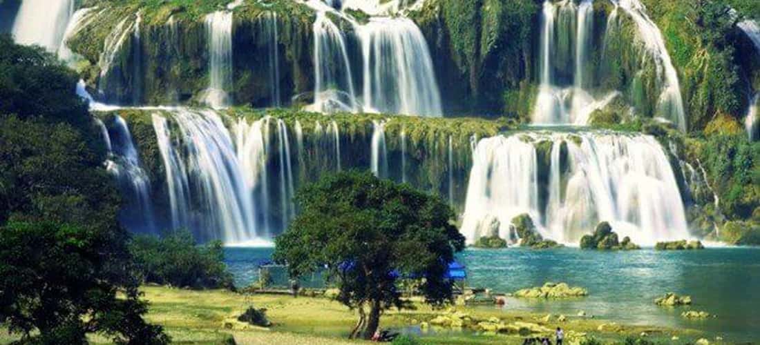 Thang Thien 폭포 관광 지역 탐험