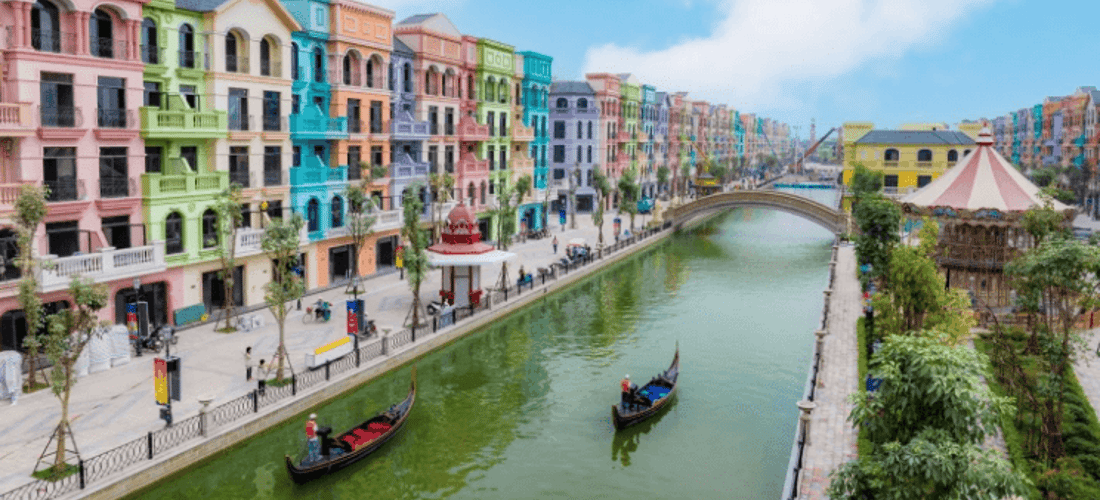 河内大世界美丽浪漫的场景