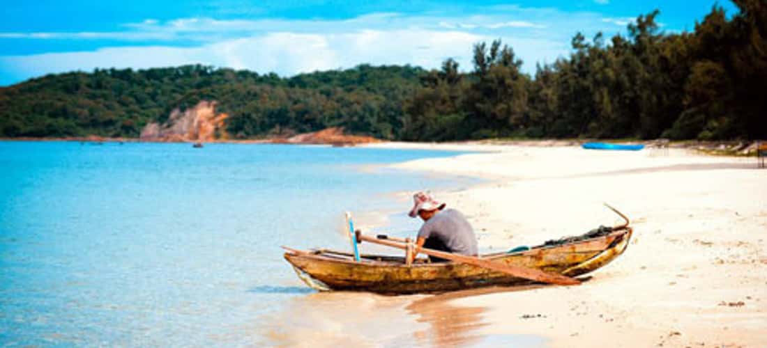 Ngư dân trên đảo Cô Tô