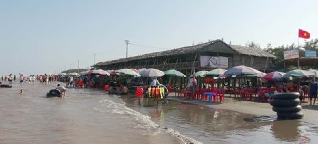 Khu du lịch sinh thái Cồn Vành thu hút khách du lịch