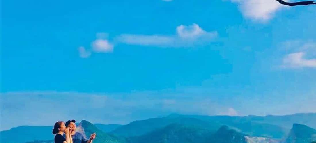 和平旅游胜地的大片绿地非常适合放风筝。