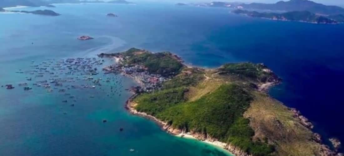 Đảo Bình Hưng - Góc nhìn trên cao