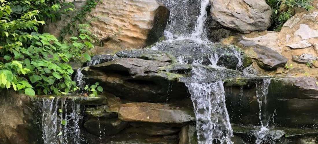 Tên gọi Suối Đá bắt đầu từ một dòng suối tại nơi đây, vì dòng suối này rất mát lạnh bắt nguồn từ trong rừng sâu