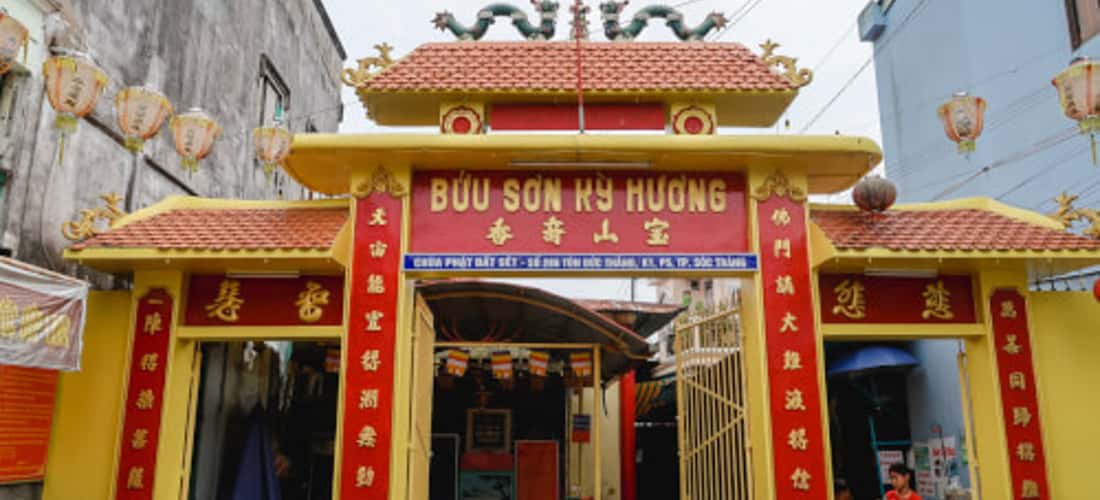 Chùa Đất Sét ngôi chùa độc đáo ở Sóc Trăng