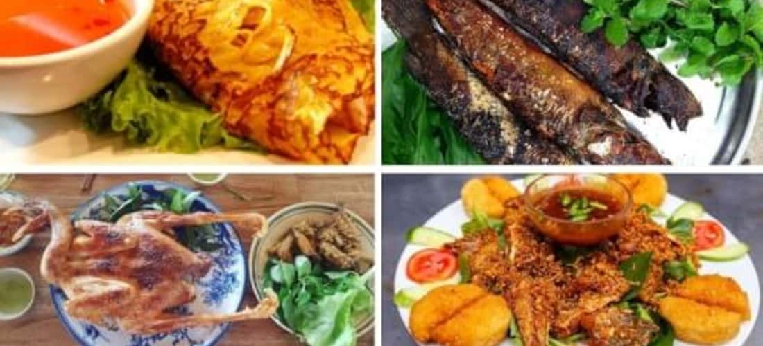 Ẩm thực tại khu du lịch Lan Vương