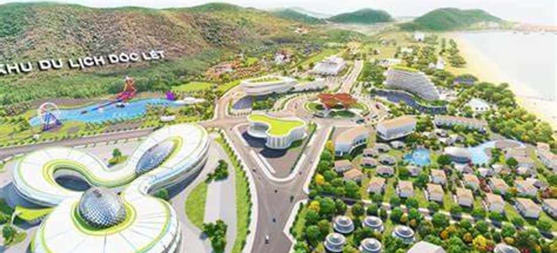 Khu du lịch Dốc Lết - Góc nhìn trên cao