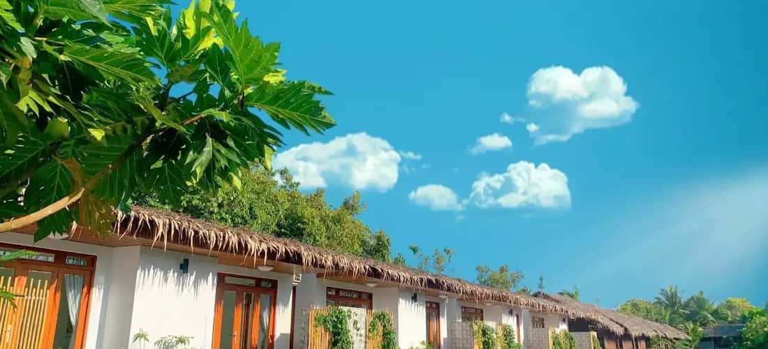 Khu Homestay để du khách dừng chân nghỉ ngơi