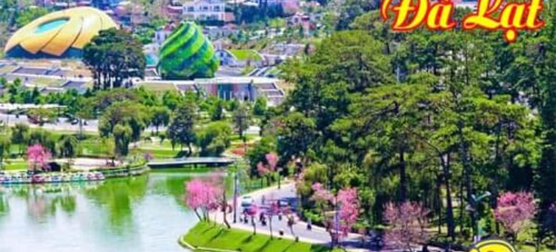 Khu du lịch Đà Lạt - góc nhìn từ xa