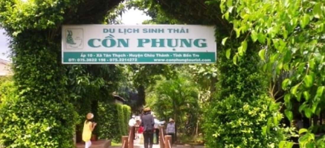 Khu sinh thái khu du lịch Cồn Phụng