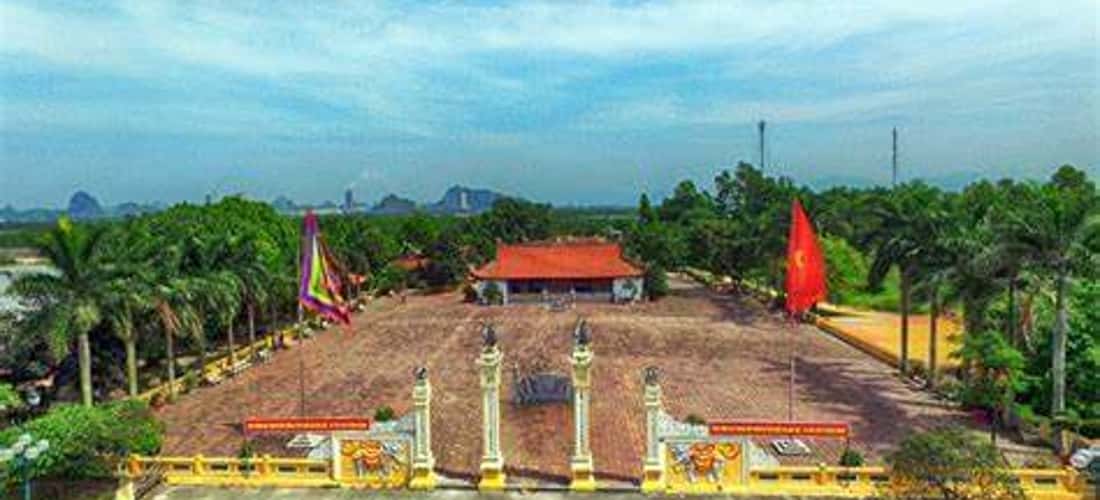 Đền Trần - Góc nhìn trên cao