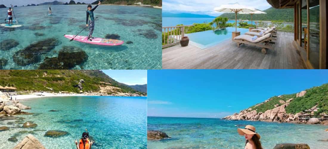 Vịnh Ninh Vân Nha Trang thu hút đông đảo du khách trong nước và quốc tế đến tham quan trong những năm qua.