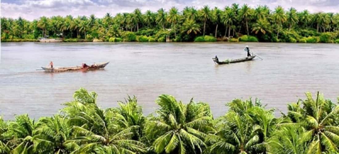 Cảnh đẹp khu du lịch Cồn Phụng