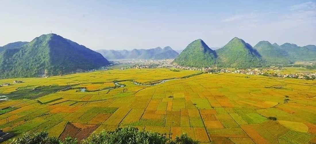 Cảnh đẹp yên bình ở làng văn hóa Quỳnh Sơn