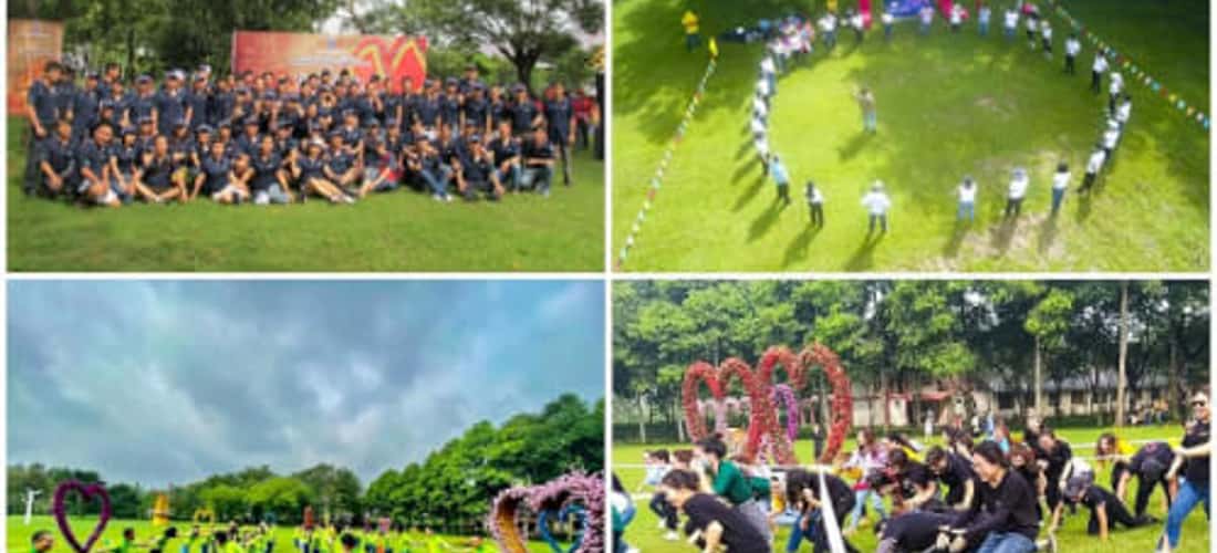 Khu vui chơi tại khu du lịch thác Giang Điền