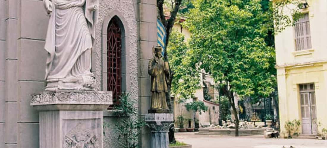 Nhà thờ Hàm Long - kiến trúc tôn giáo mang nét độc đáo ở Hà Nội