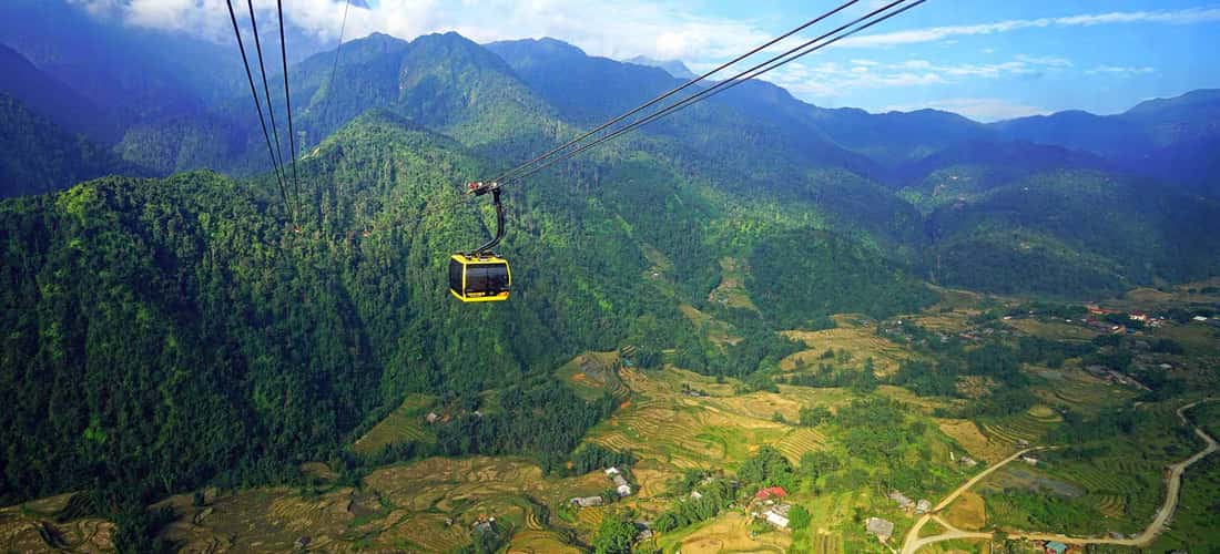 Chinh phục đèo Ô Quy Hồ dễ dàng bằng cáp treo