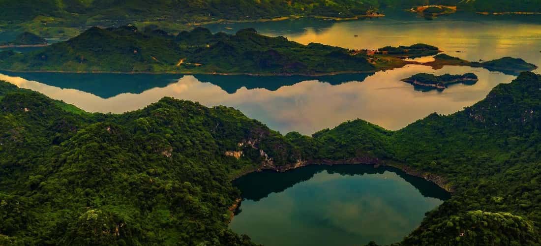 和仙湖全景