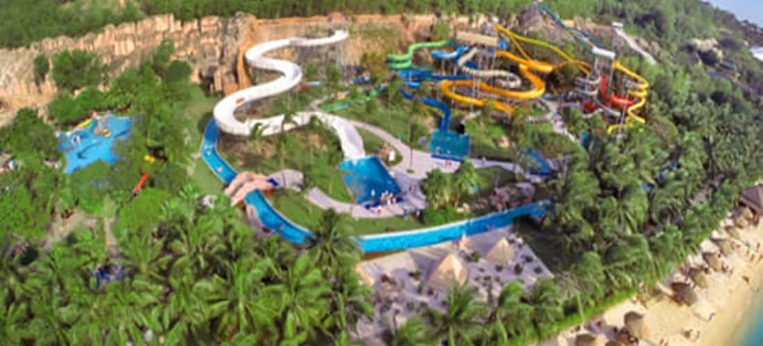 Khu du lịch Vinpear Land - Góc nhìn trên cao
