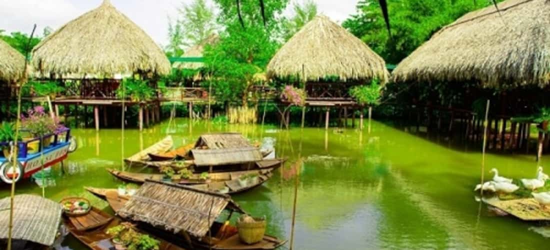 Vẻ đẹp khu du lịch sinh thái Lung Cột Lầu