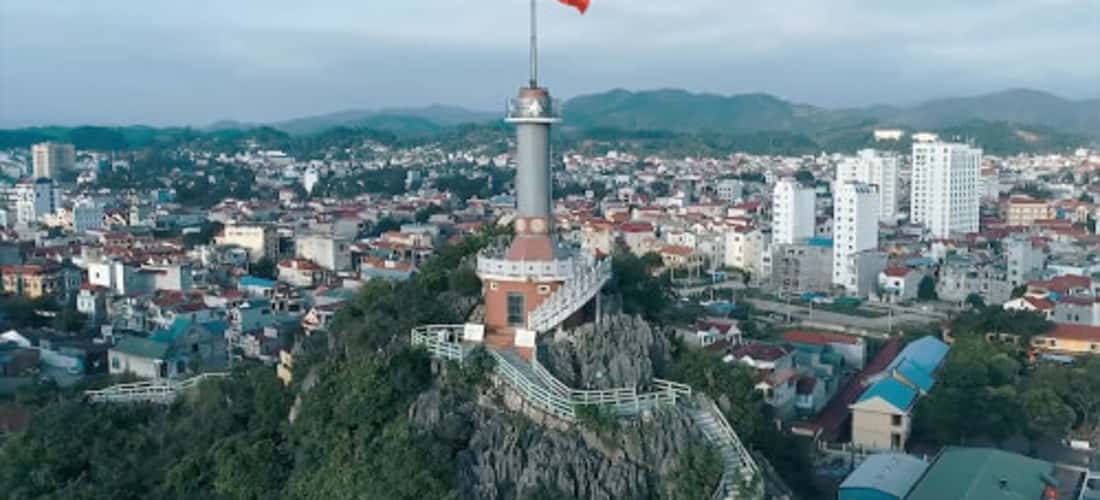 Cột Cờ Phai Vệ nhìn từ trên cao