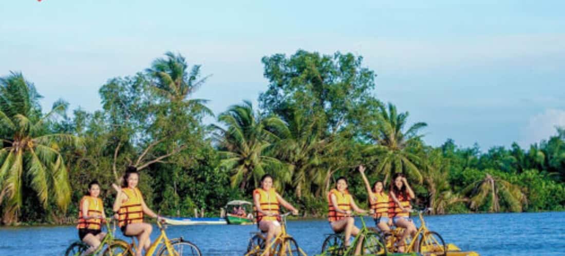 Các trò chơi ở làng du lịch tre Việt Nam