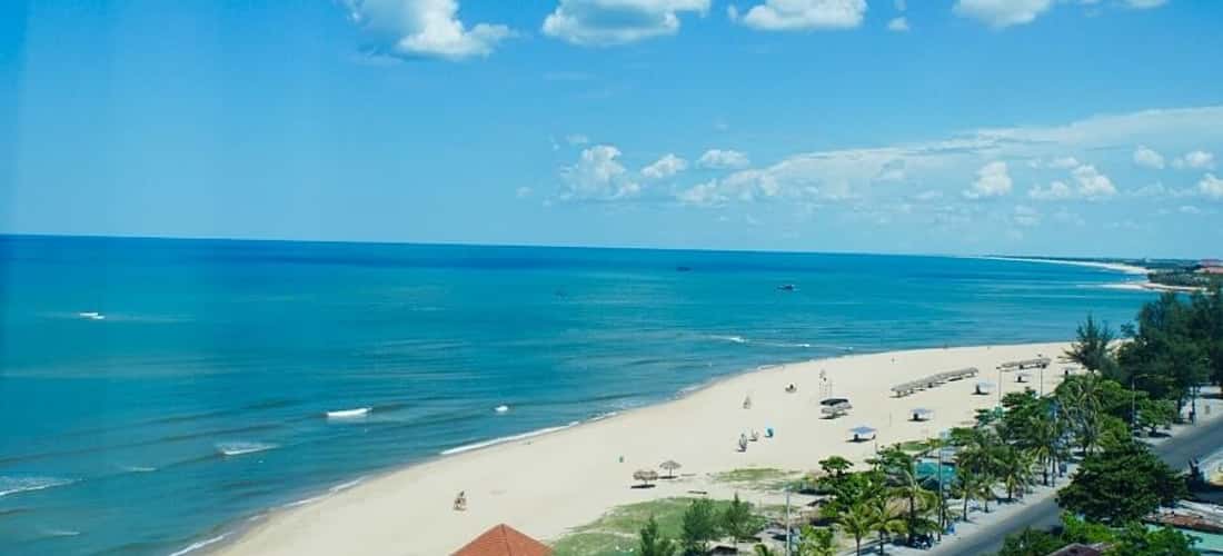 Biển Nhật Lệ là một tuyệt tác nghệ thuật tại Quảng Bình