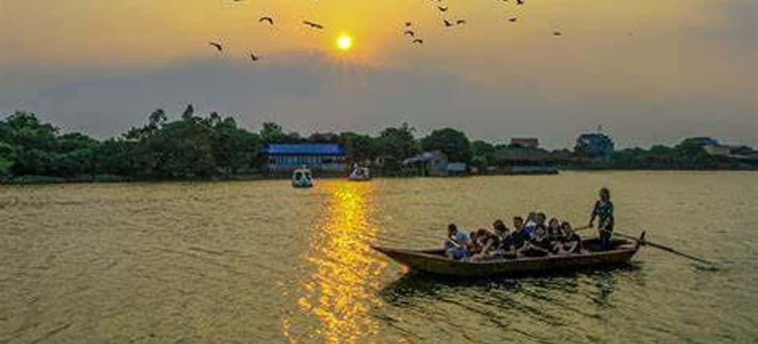 Bình minh trên đảo Cò Lăng Nam