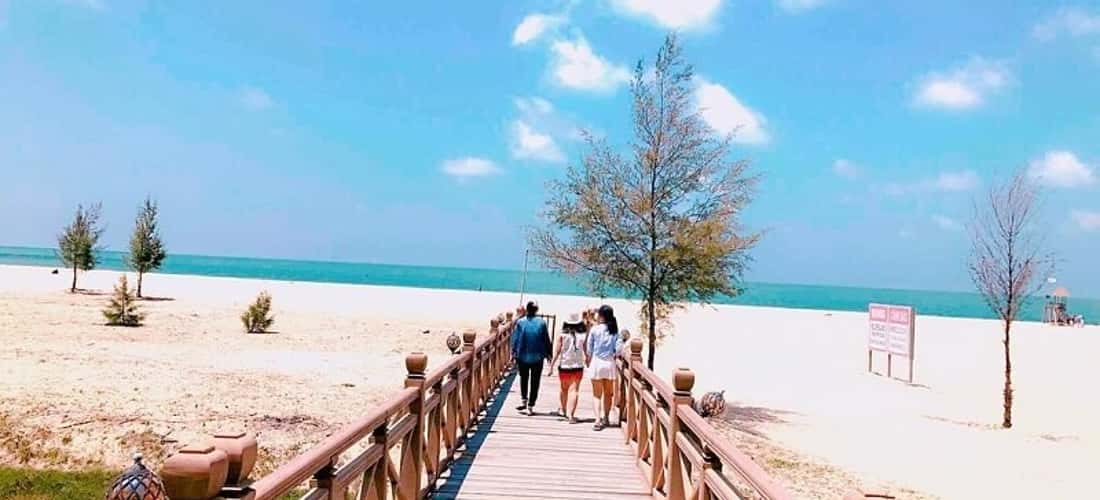Ho Coc Beach 是您远离喧嚣和日常压力、参加野餐活动的好地方
