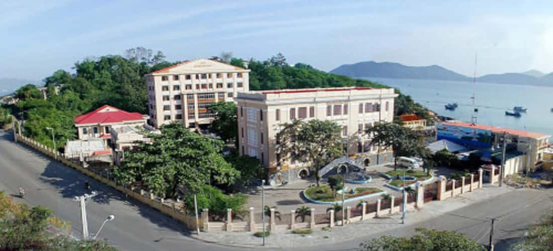 나트랑 해양학 연구소 - 위에서 본 모습