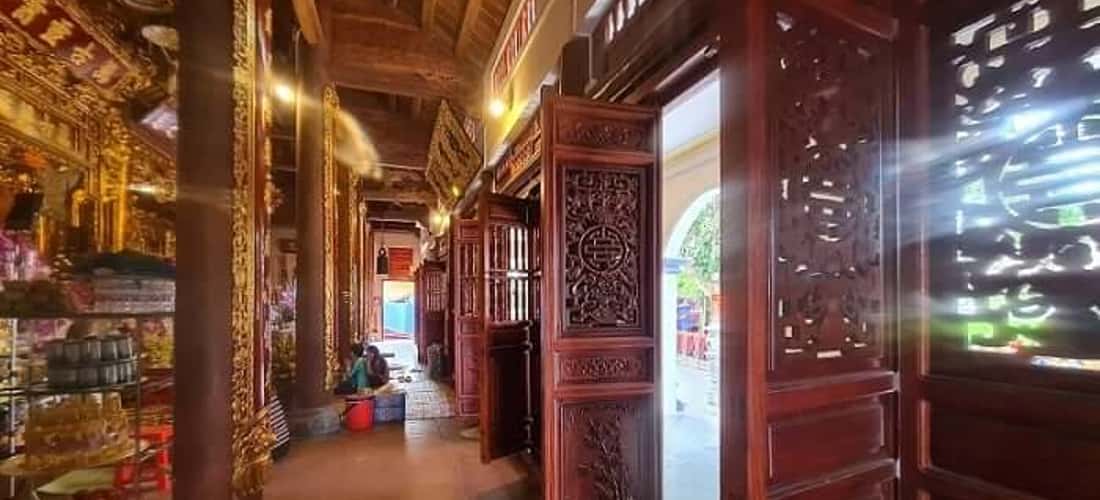 Kiến trúc nghệ thuật mang đậm nét đẹp tín ngưỡng dân tộc đem đến một vẻ đẹp độc đáo cho đền Kỳ Cùng