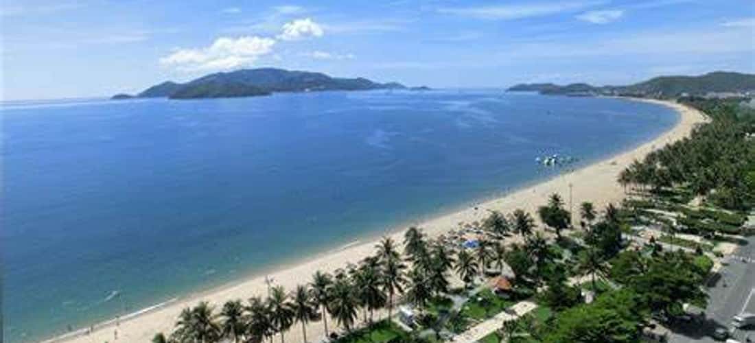 Bãi biển Nha Trang - Góc nhìn trên cao