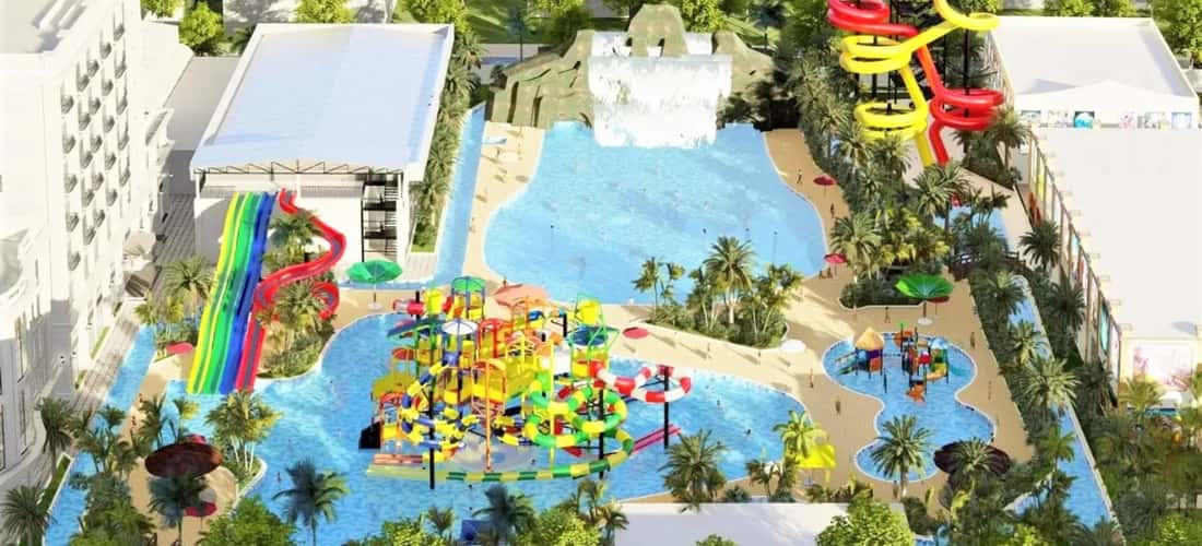 Ninh Binh Water Park为年轻人带来了独特的游戏体验和许多有趣的娱乐类型。