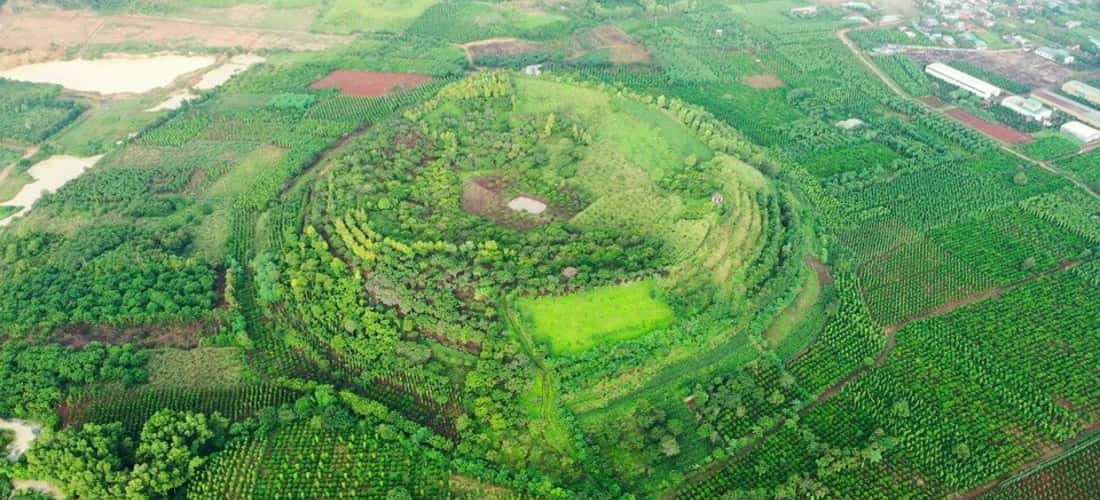 联合国教科文组织全球地形建筑公园Dak Nong的奇观