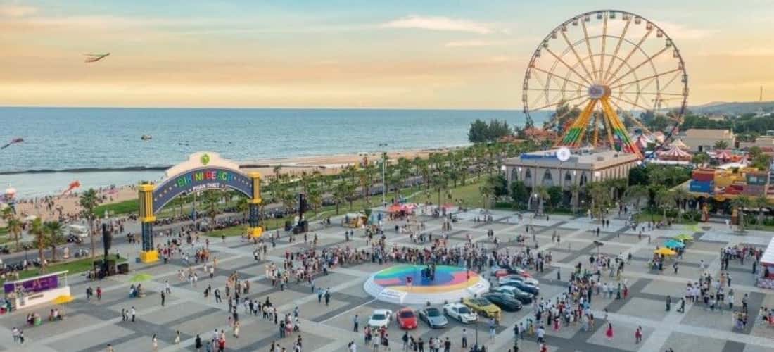 比基尼海滩Novaworld Phan Thiet承诺将成为客户的理想登机手续目的地,带来令人印象深刻的体验和具有不同功能的观光。