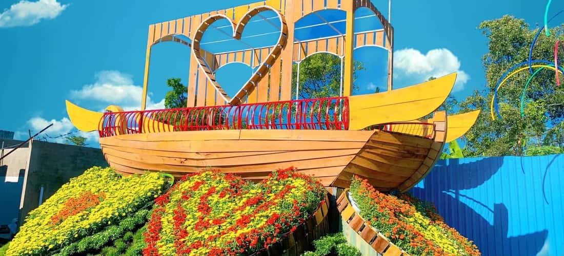 Wonderland Can Tho- 꿈이 이루어지는 신선한 꽃으로 가득 찬 Wonderland!